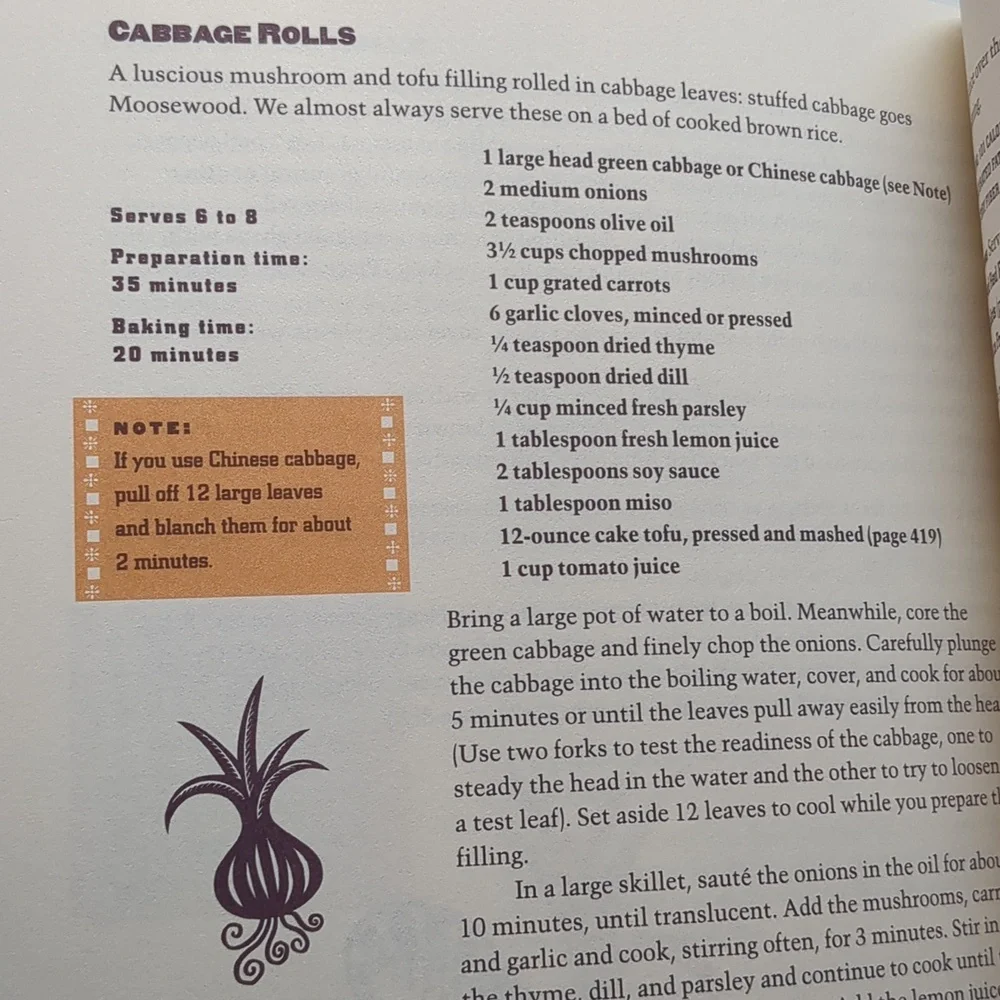 Moosewood Restaurant Low-Fat Favorites Cookbook - Picture 7 of 9